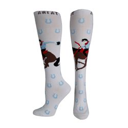 Ariat Ladies Bronco Rider Knee Socks Best Price
