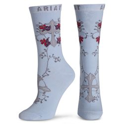 Ariat Ladies Iris Iron Thorn Ankle Socks Best Price