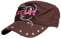 Ariat Ladies Brown Tribal Logo Cap Best Price