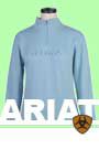 Ariat Ladies Logo 1/4 Zip Fleece Top