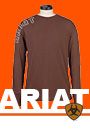 Ariat Men's Side Applique Logo Tee
