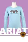 Ariat Girls Cute Cowgirl Tee