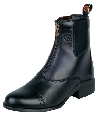 Ariat Ladies Heritage III Black Zip Paddock Boots