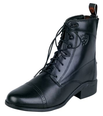 Ariat Ladies Heritage III Lace Black Paddock Boots