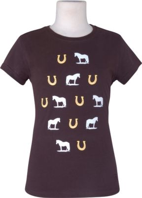 Ariat Girls' Horseshoe Print Tee Shirt