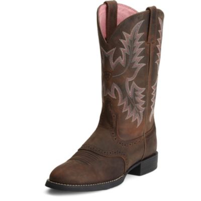 Ariat Ladies Heritage Stockman Western Boots