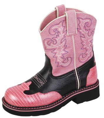 Ariat Kids Fatbaby Wingtip Western Boots
