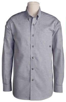 Ariat Mens Oxford Long Sleeved Shirt Best Price