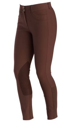 Ariat Ladies Olympia Front Zip Euro Seat Knee Patch Breeches Best Price