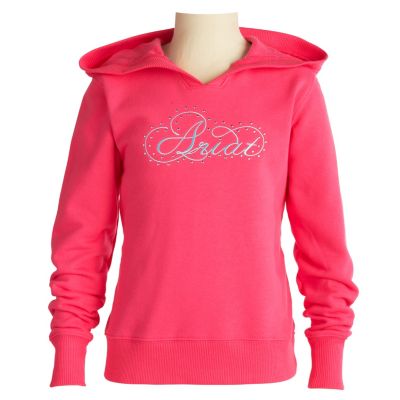 Ariat Girls Logo Fleece Hoodie