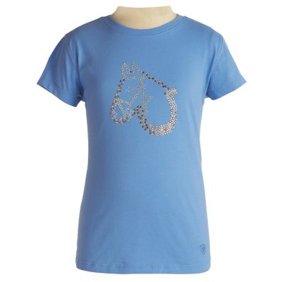 Ariat Girls Horseshoe Tee Shirt Best Price