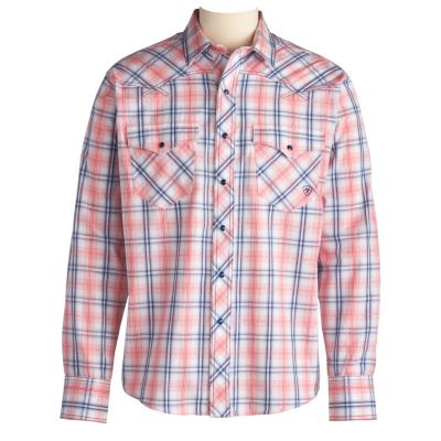 Ariat Mens Korbin Plaid Western Shirt