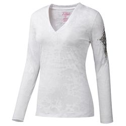 AT Lds Echo Burn Out White Best Price