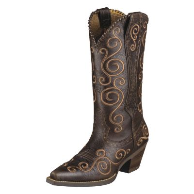 AT Lds Port Brown Shelleen Wstn Boot Best Price