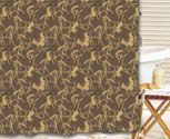 Hit the Hay Linear Horse Shower Curtain
