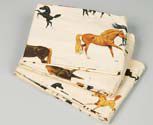 Hit the Hay Horses All Over Sheet Set
