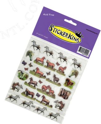 AWST Horse And Butterfly Stickers
