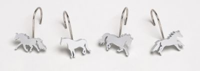 AWST Horse Shower Curtain Hooks