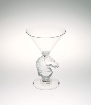 AWST Horse Head Light Up Martini Glass