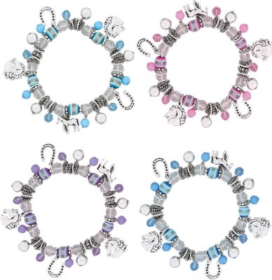 AWST Horse Charm and Bead Bracelets