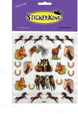 AWST Horses and Horseshoe Stickers
