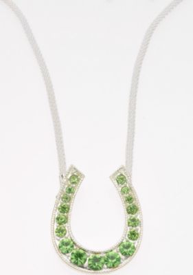 AWST Crystal Horseshoe Necklace