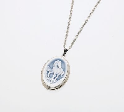 AWST Cameo Locket Necklaces