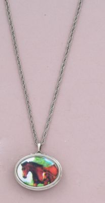 AWST Porcelain Locket Necklace