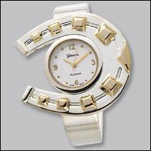 AWST Ladies Horseshoe Two Tone Watch