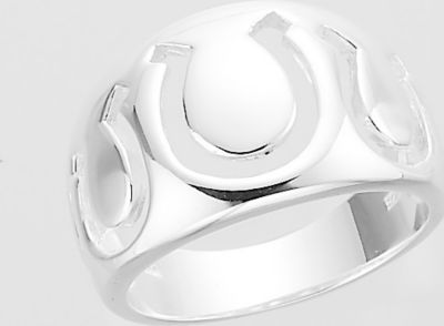 AWST Open Cut-Out Horseshoe Ring
