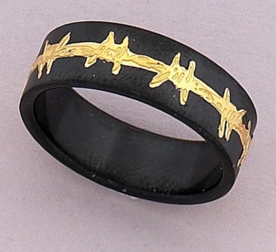 AWST Matte Barbed Wire Ring Best Price