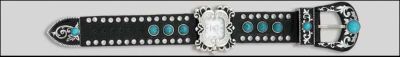 AWST Enamel and Stone Buckle Watch Best Price