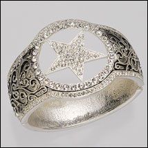 AWST Pave Crystal Star Bangle Best Price