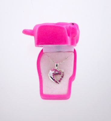 AWST Fancy Horse Head Necklace with Gift Box