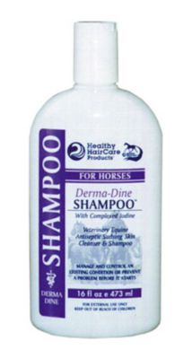 Healthy Haircare Dermadine Iodine Horse Shampoo