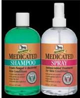 Absorbine Medicated Shampoo and Spray Twinpack