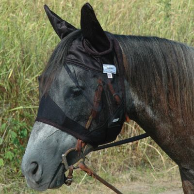 Cashel QuietRide Horse Fly Mask with Ears