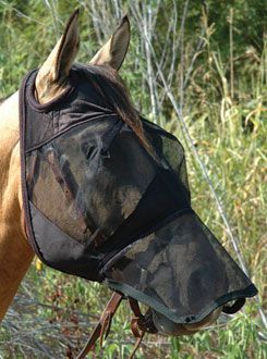 Cashel QuietRide Long Horse Fly Mask Best Price