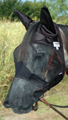 Cashel QuietRide Long Horse Fly Mask with Ears Best Price