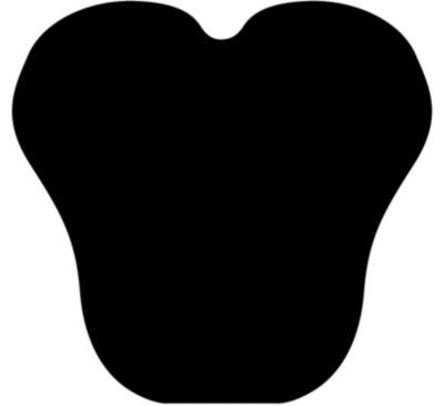 Cashel Western Cool Reverse Wedge Shaped Cushion Pad