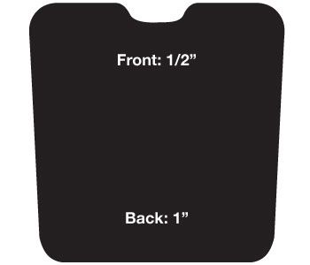 Cashel Western Wedge Cushion Pad