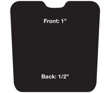 Cashel Western Reverse Wedge Cushion Pad