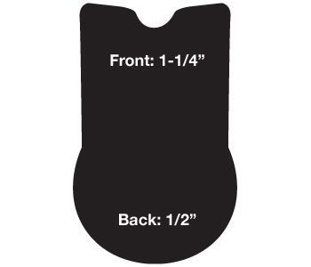 Cashel Reverse Wedge Jump Cushion Saddle Pad