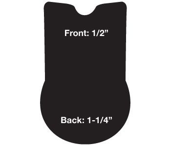 Cashel Wedge Jump Cushion Saddle Pad