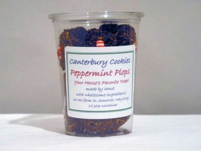 Canterbury Cookies Peppermint Plops Horse Treats (12 Piece)