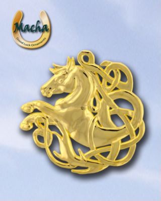 Macha Single Horse Celtic Knot Ornament Best Price