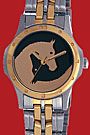 CCI Equinox Watch Sport Stainless Steel 2 Tone Band with Gold/Black Face