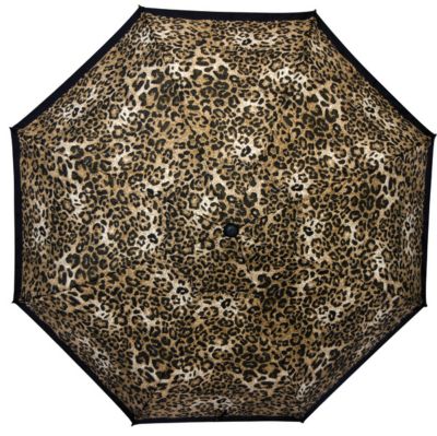 dav Leopard Compact Umbrella