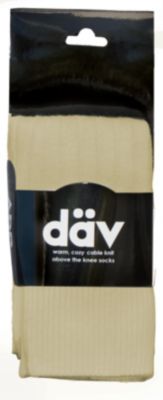 dav Over-The-Knee Cable Knit Socks