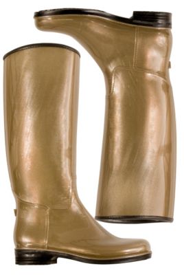 dav Ladies Bronze Pearl English Pearl Rain Boots Best Price